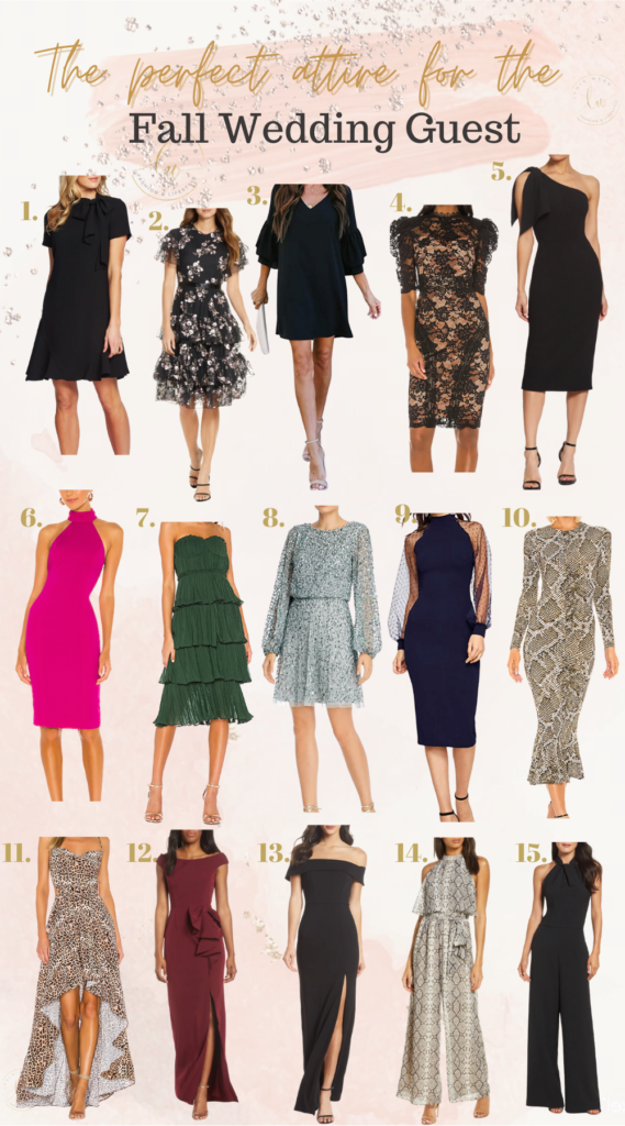The Perfect Fall Wedding Guest Attire – The LYDIA WEBB blog